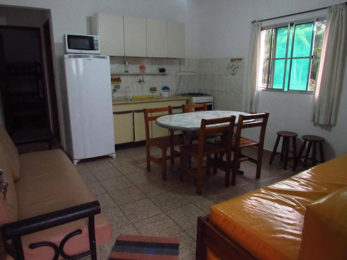 Aptos Familia Com Ar Condicionado Ubatuba Praia Pereque Acu Kültér fotó